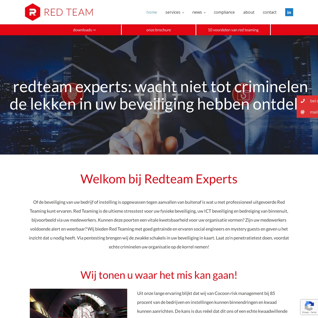 Redteam experts screenshot